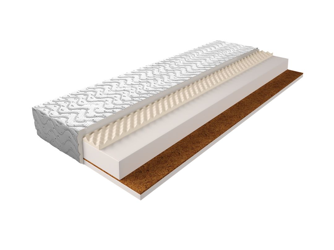 Materasso "005", nucleo in schiuma - 90x200 cm, altezza: 17 cm