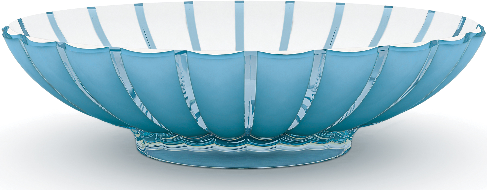 Centrotavola Fruttiera Grace Azzurro Mare