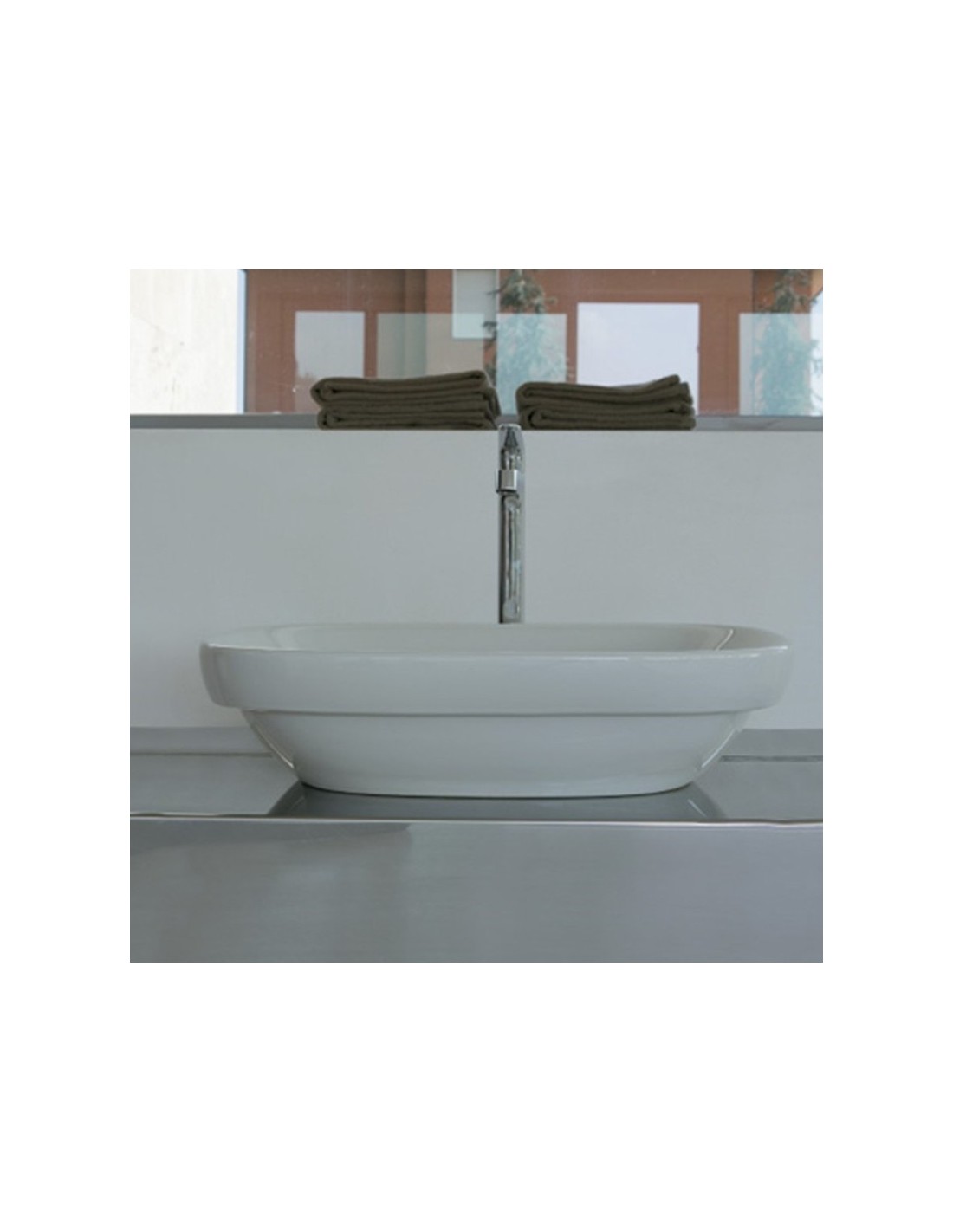 Ceramica Globo lavabo da appoggio o da incasso Genesis GE042