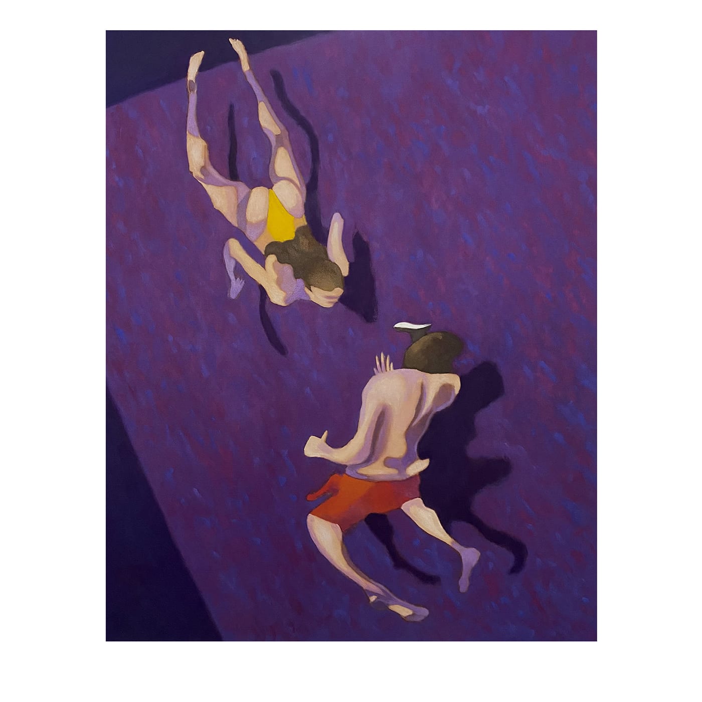 Incontro Pittura ad olio