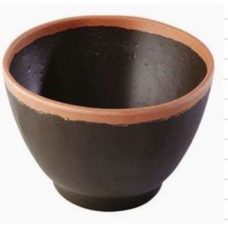 CIOTOLA MELAMINA MARRONE 12.5X6 CM. APS