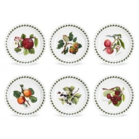 Confezione 6 piatti piani Portmeirion Pomona cm 25