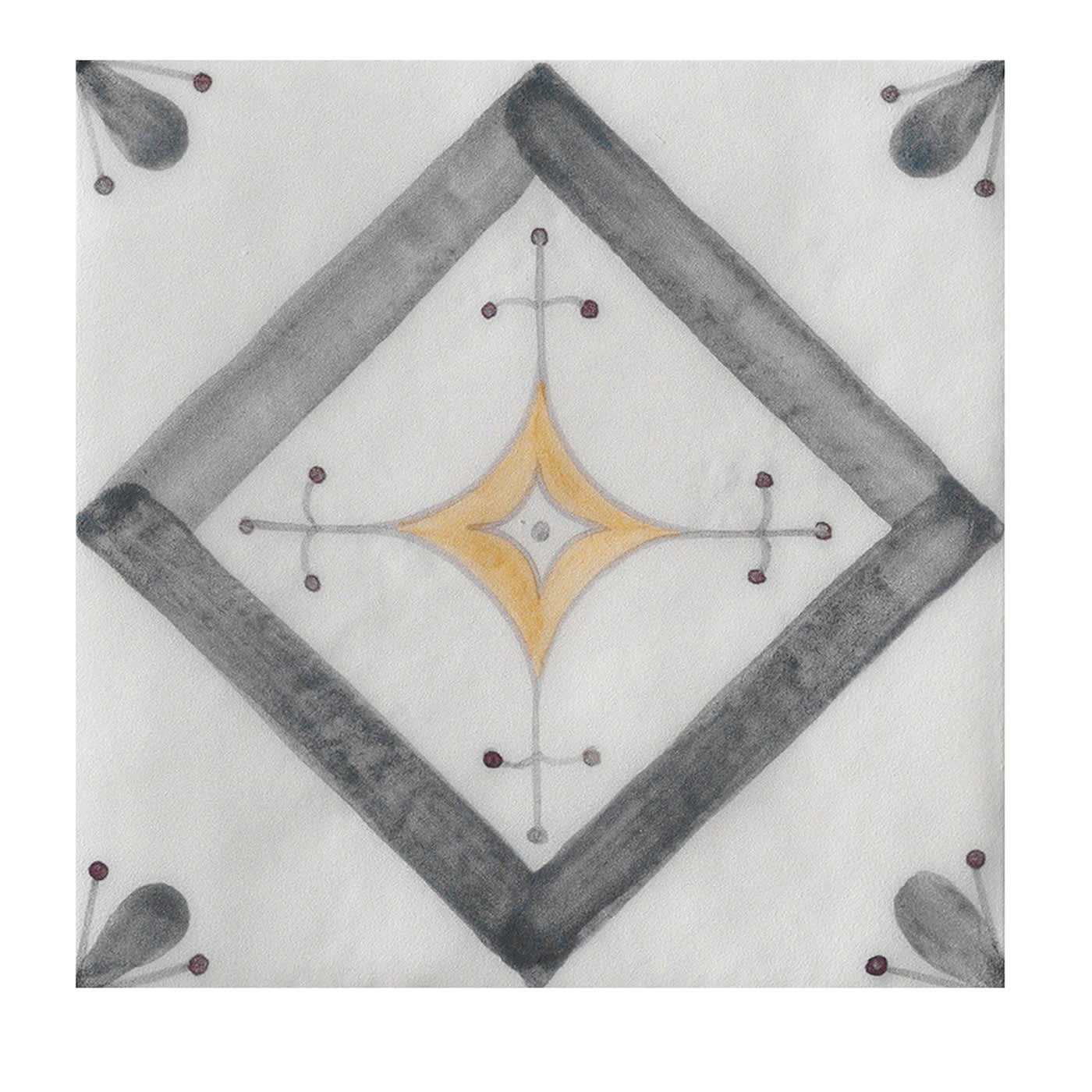 Ot Isuledda Azure Set di 24 piastrelle quadrate