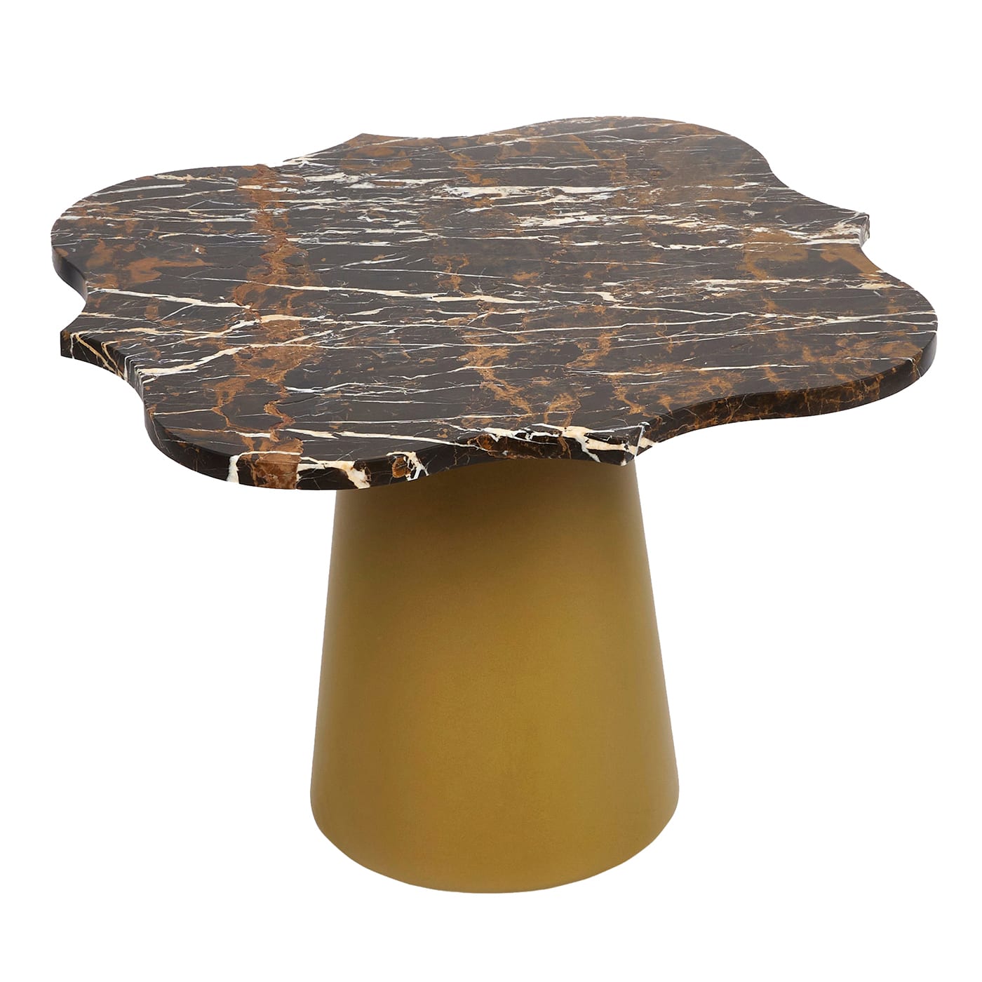 Tavolino Borromeo 70 nero e oro di Salvatore Spataro