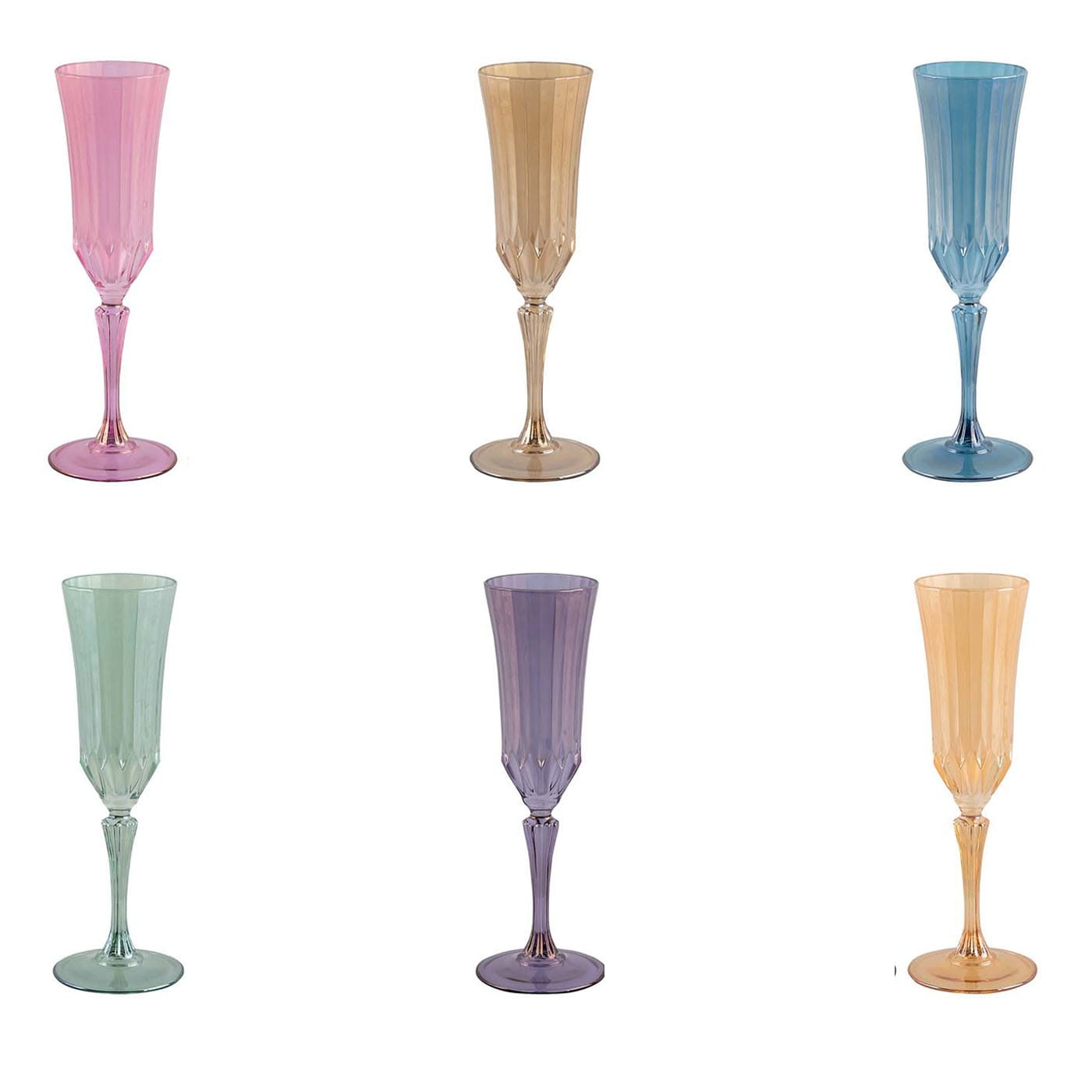 Set di 6 flauti Canal