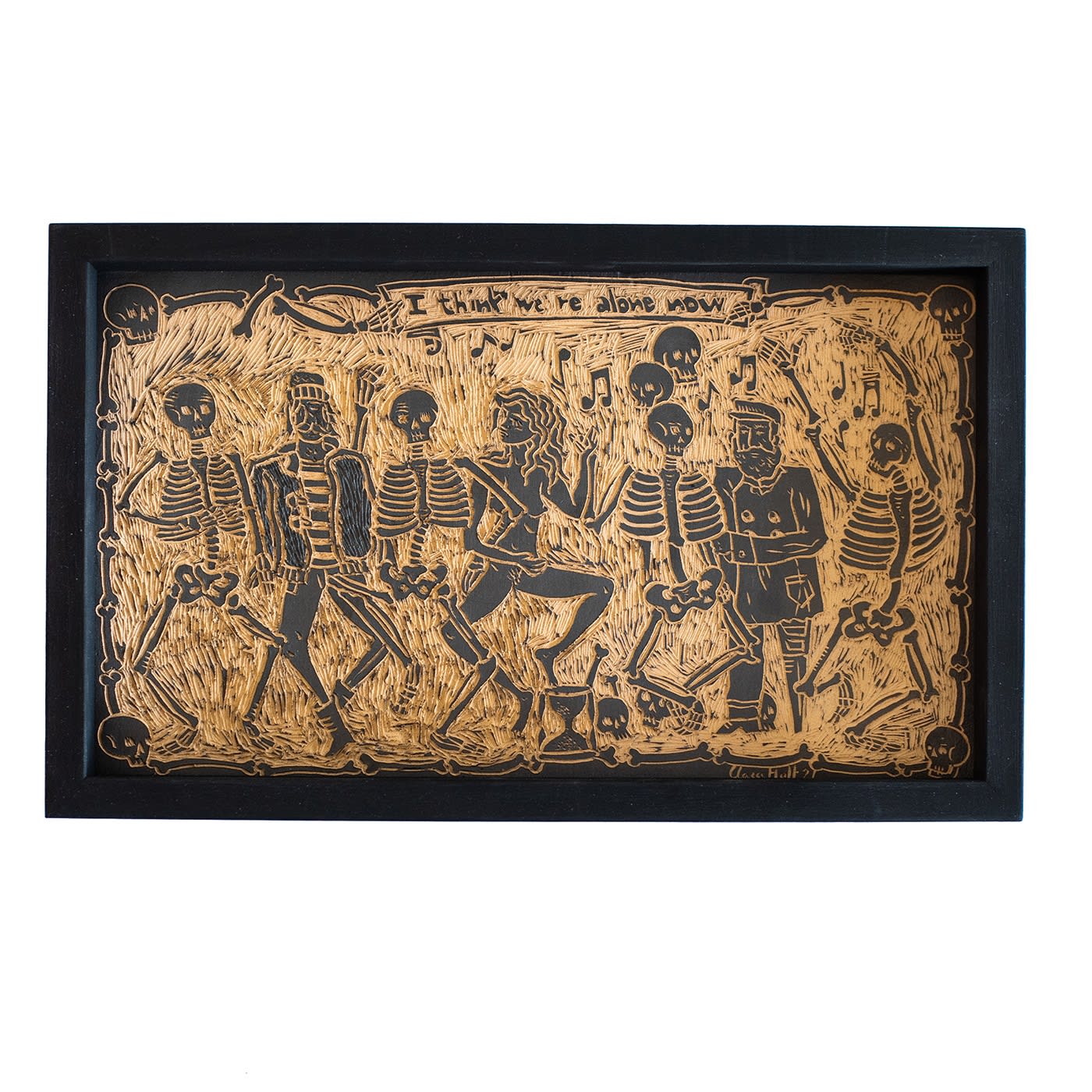 Pannello decorativo I Think We Are Alone Now Grès