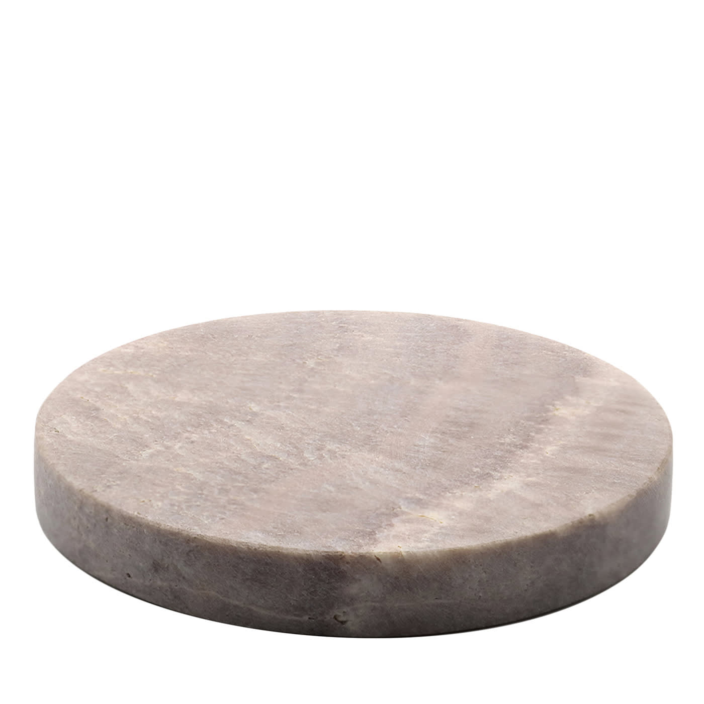 Caricatore Wireless Piccolo con Base in Marmo Rosa Egeo