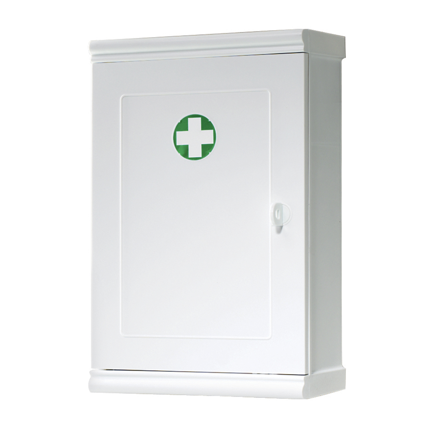 Armadietto farmacia 25x39 con chiave e 1 ripiano modello Jolly di Gedy - Bianco