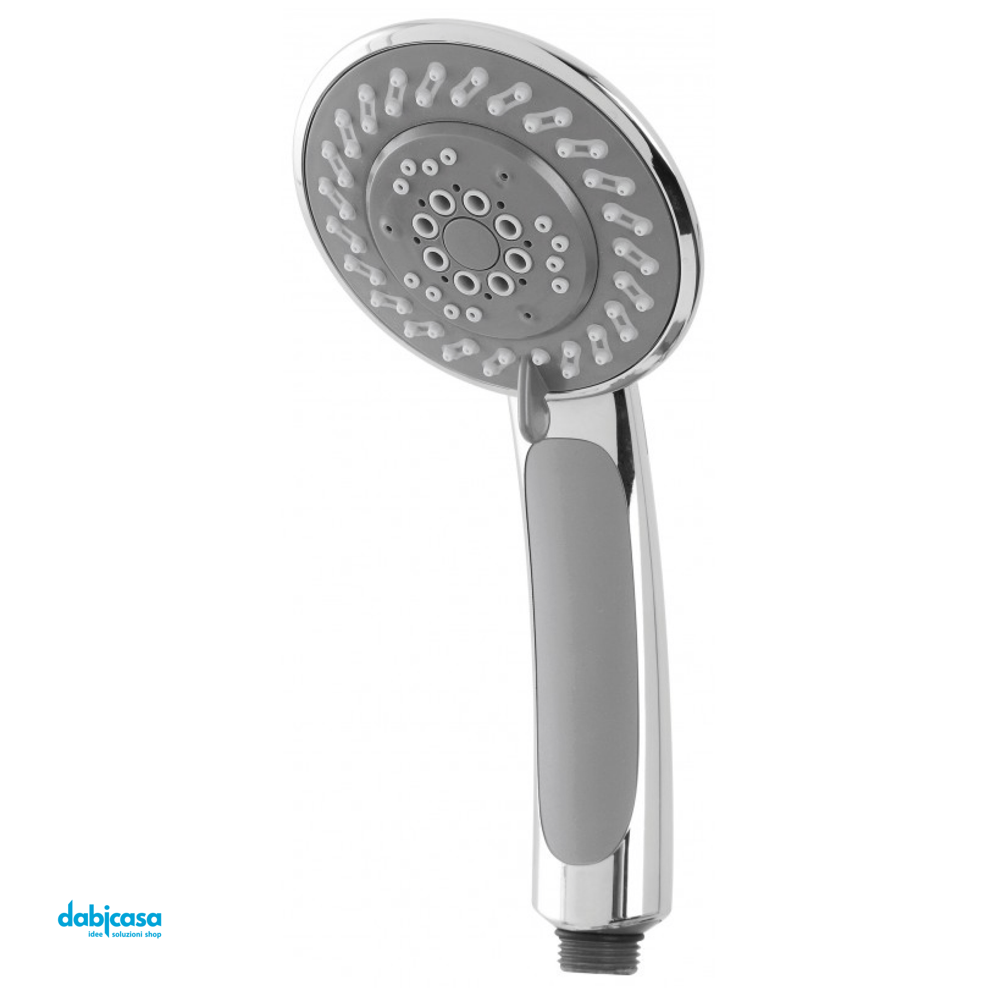 Doccetta "Hidra" In Abs Cromato 5 Funzioni Cromo Lucido