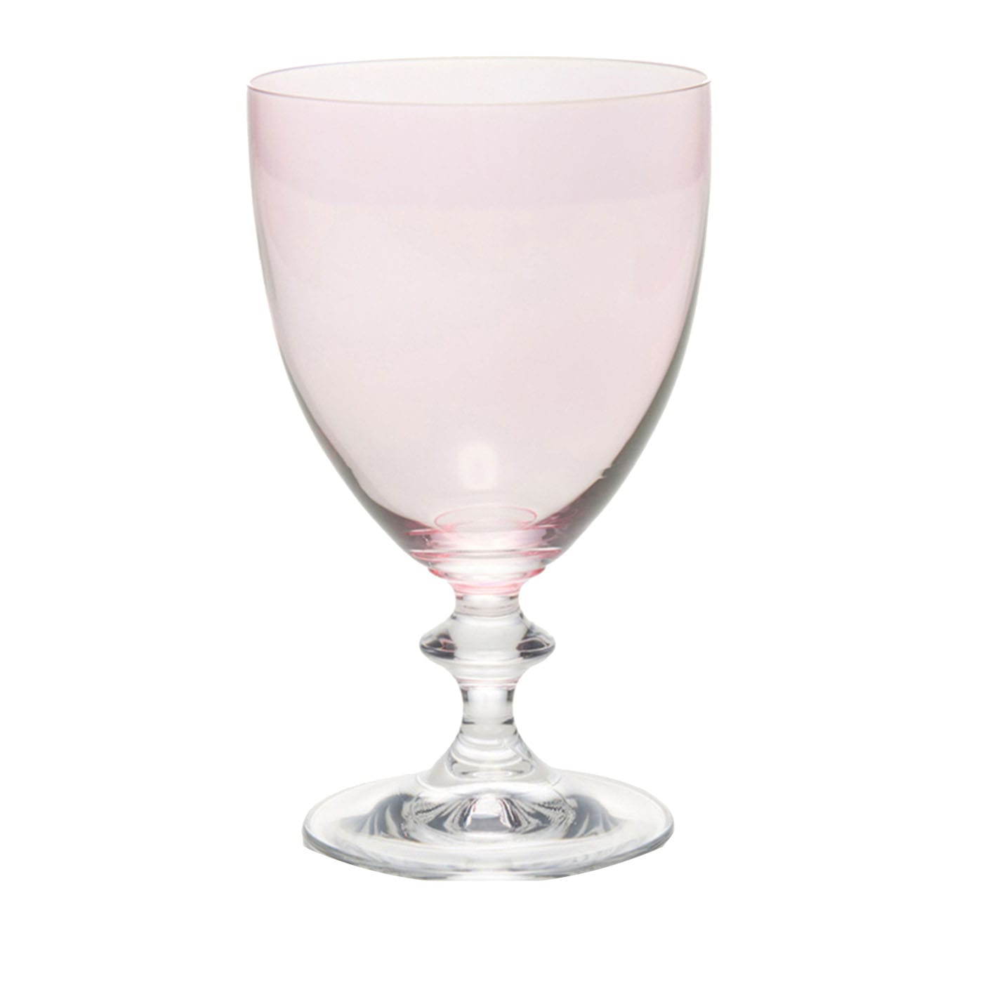 Set di 2 bicchieri da vino rosa Rosy