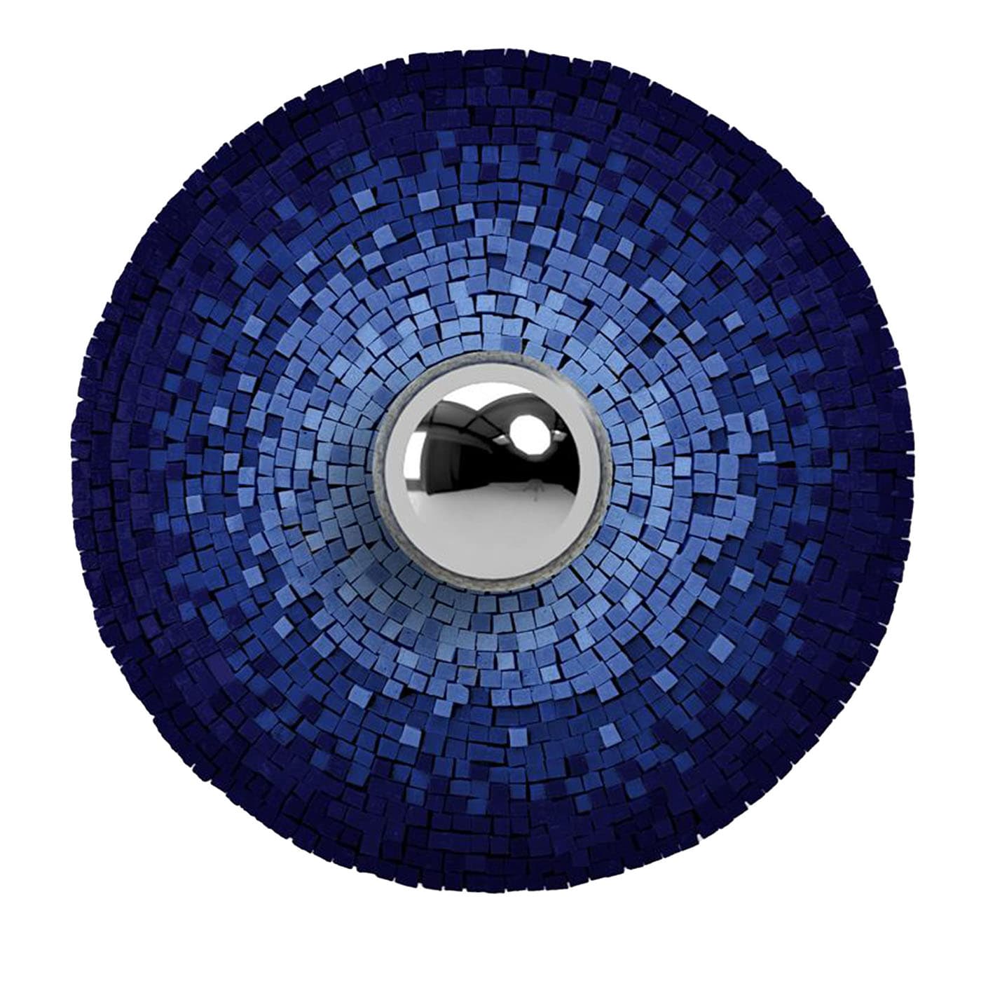 Ocio Lampada da parete a mosaico blu