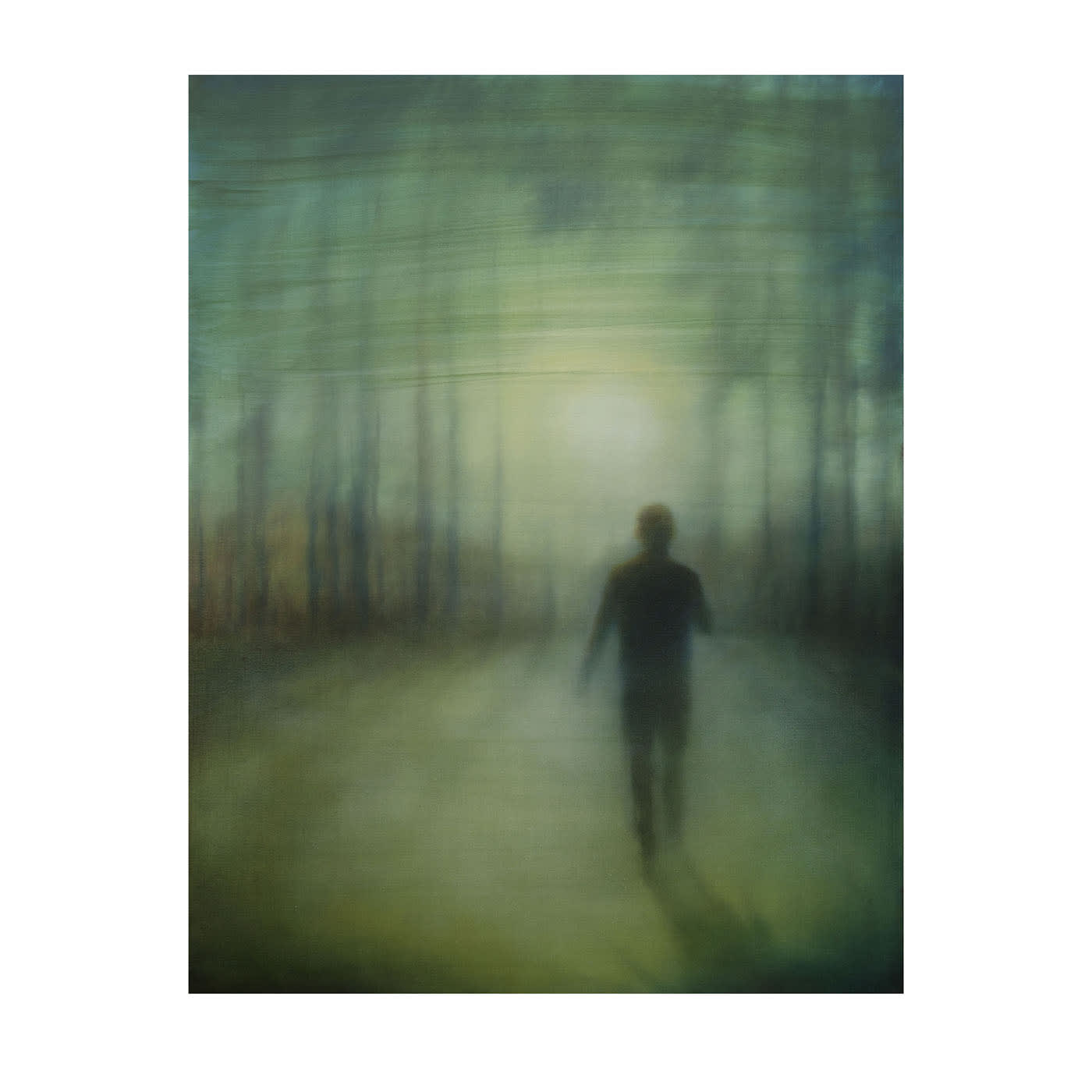 Over The Sun Dipinto Olio su Tela