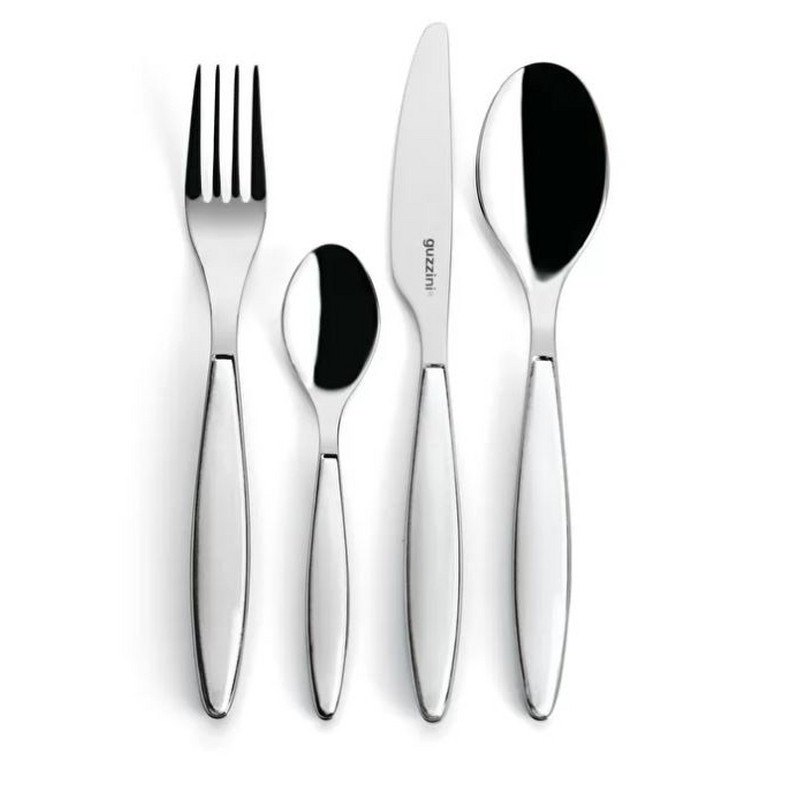 FEELING SERVIZIO POSATE DA 24 PZ BIANCO GUZZINI
