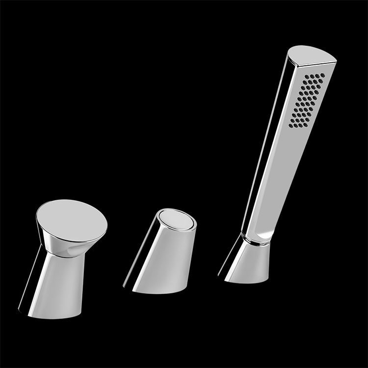 Gruppo bordo vasca tre fori Cono Gessi