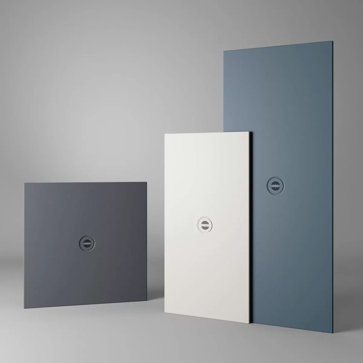 Piatto doccia in ceramica Con tecnologia Antiscivolo. SoloDue by Azzurra Ceramica