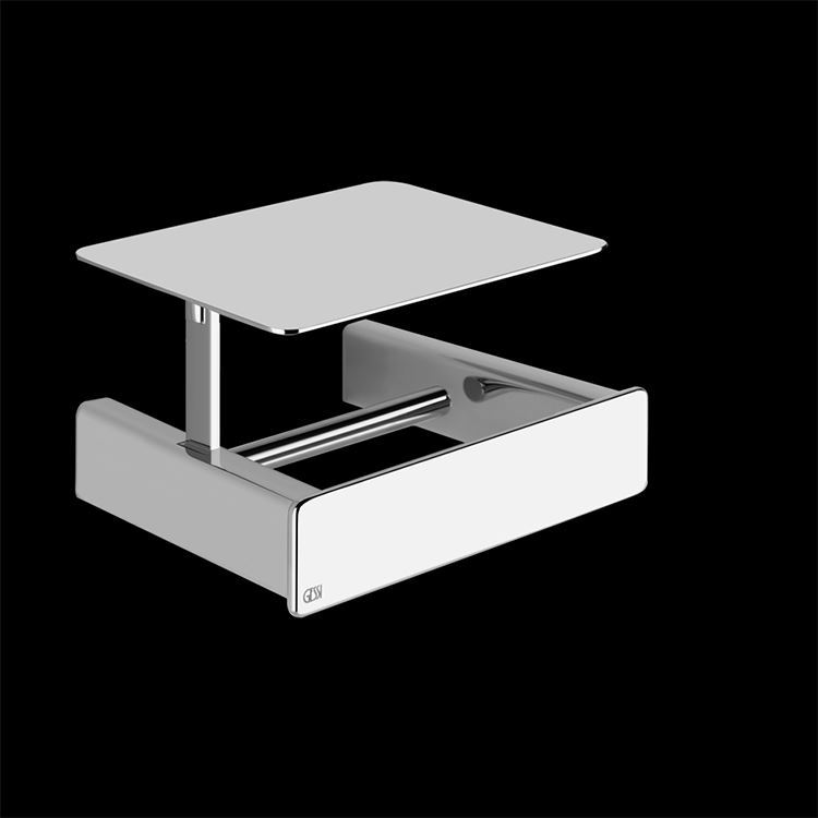 Porta rotolo con coperchio Ispa Gessi