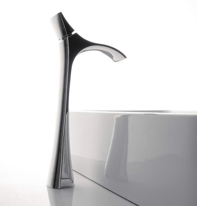 Miscelatore monocomando lavabo alto Hedò Treemme