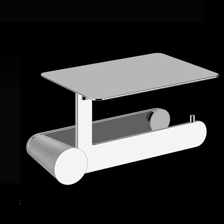 Porta rotolo con coperchio Cono Gessi