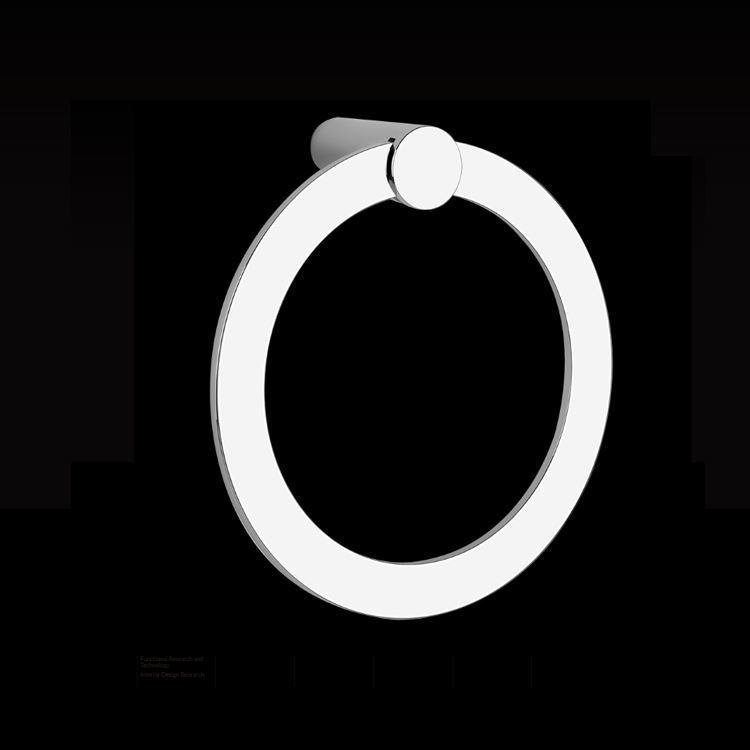 Porta asciugamano ad anello Cono Gessi