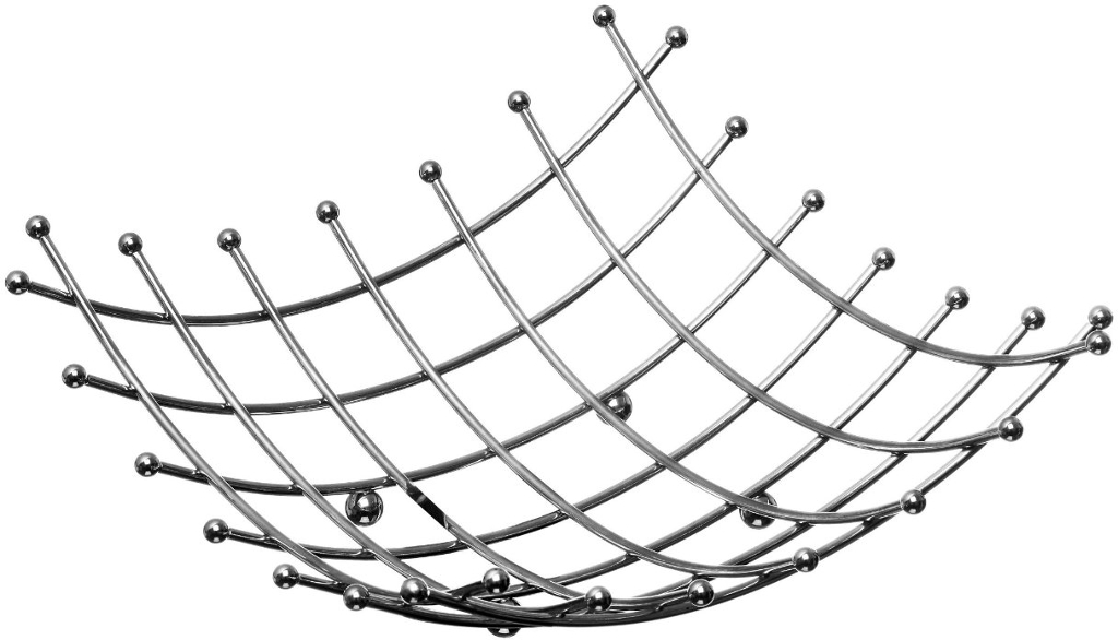 Fruttiera Centrotavola Cromato