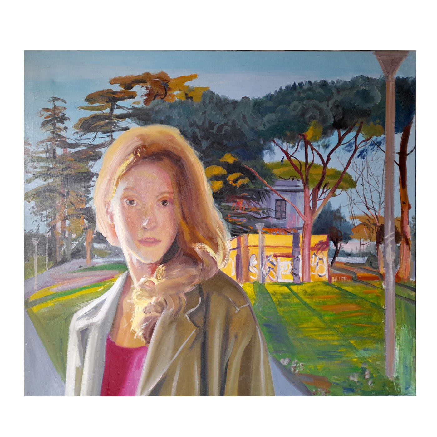 Arriverà La Primavera Pittura olio su tela