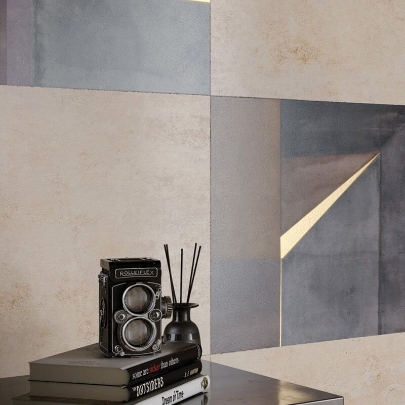 Gres Porcellanato Effetto Cemento Soft 60x120 Luni Pictura - Naxos