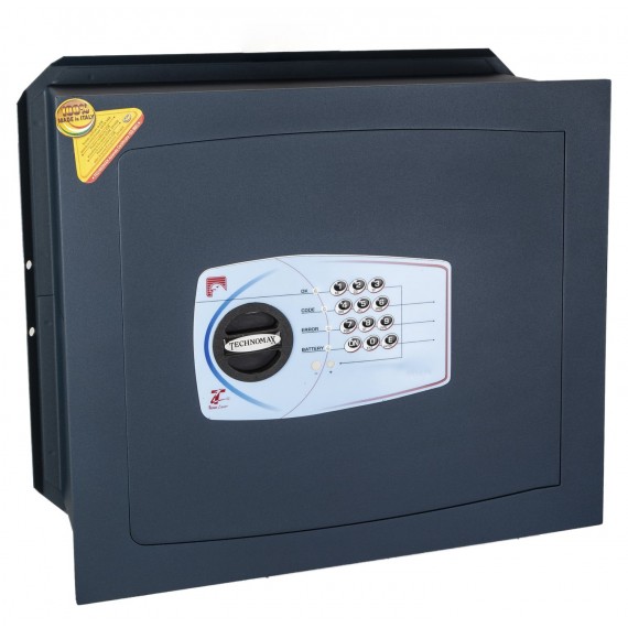 Technomax GT/6L Cassaforte a muro, elettronica, porta 10 mm