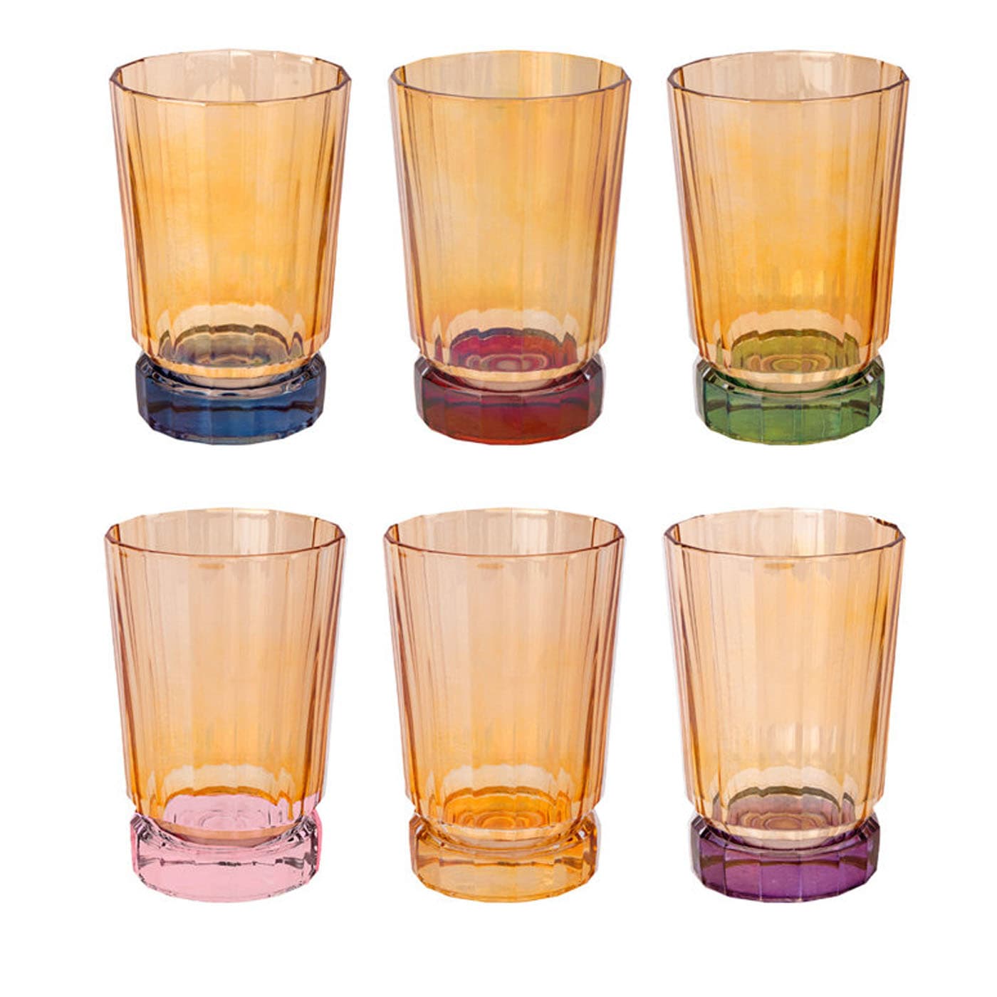 Set di 6 bicchieri Madagascar