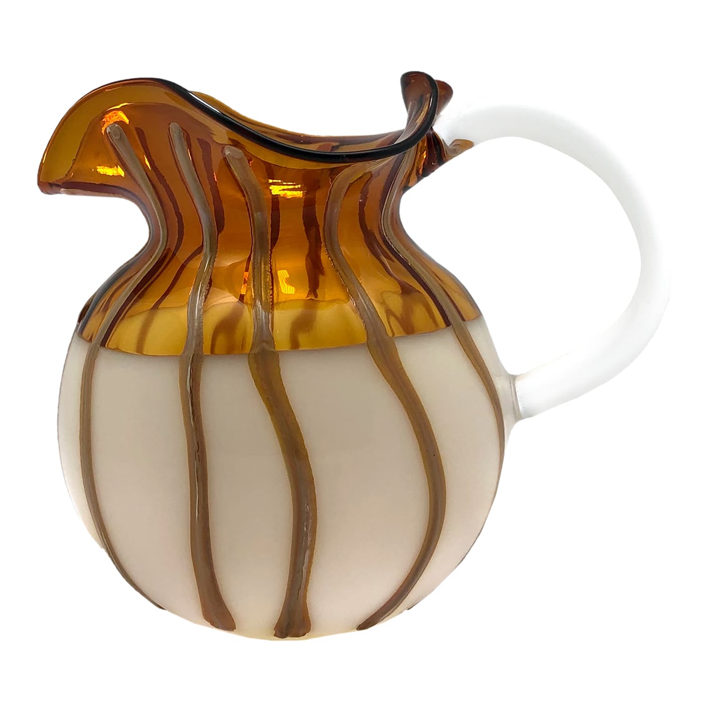 Torcello Mezzo & Mezzo Caraffa bianca e ambra #1