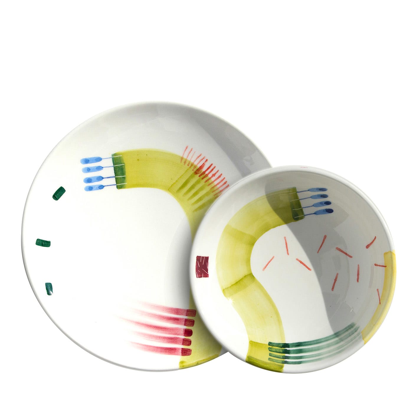 Amazzonia Set di 2 piatti da portata e da minestra