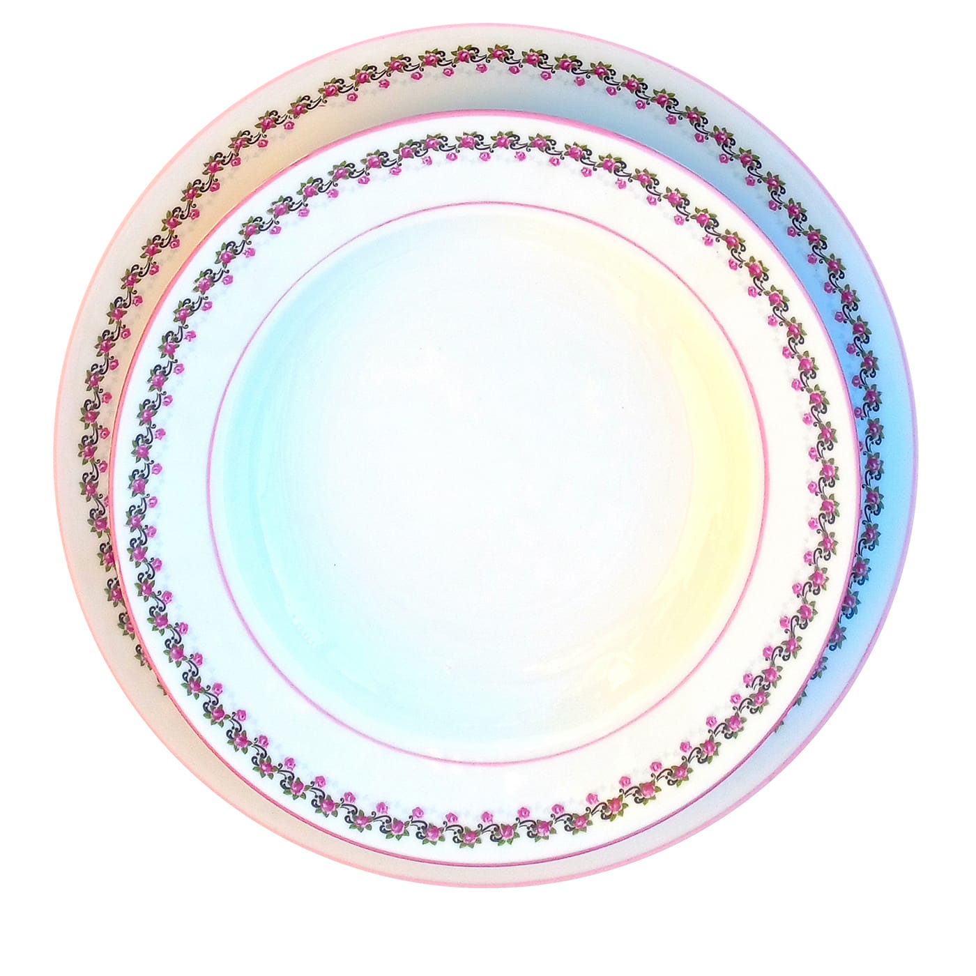 Set di 12 piatti Romantica