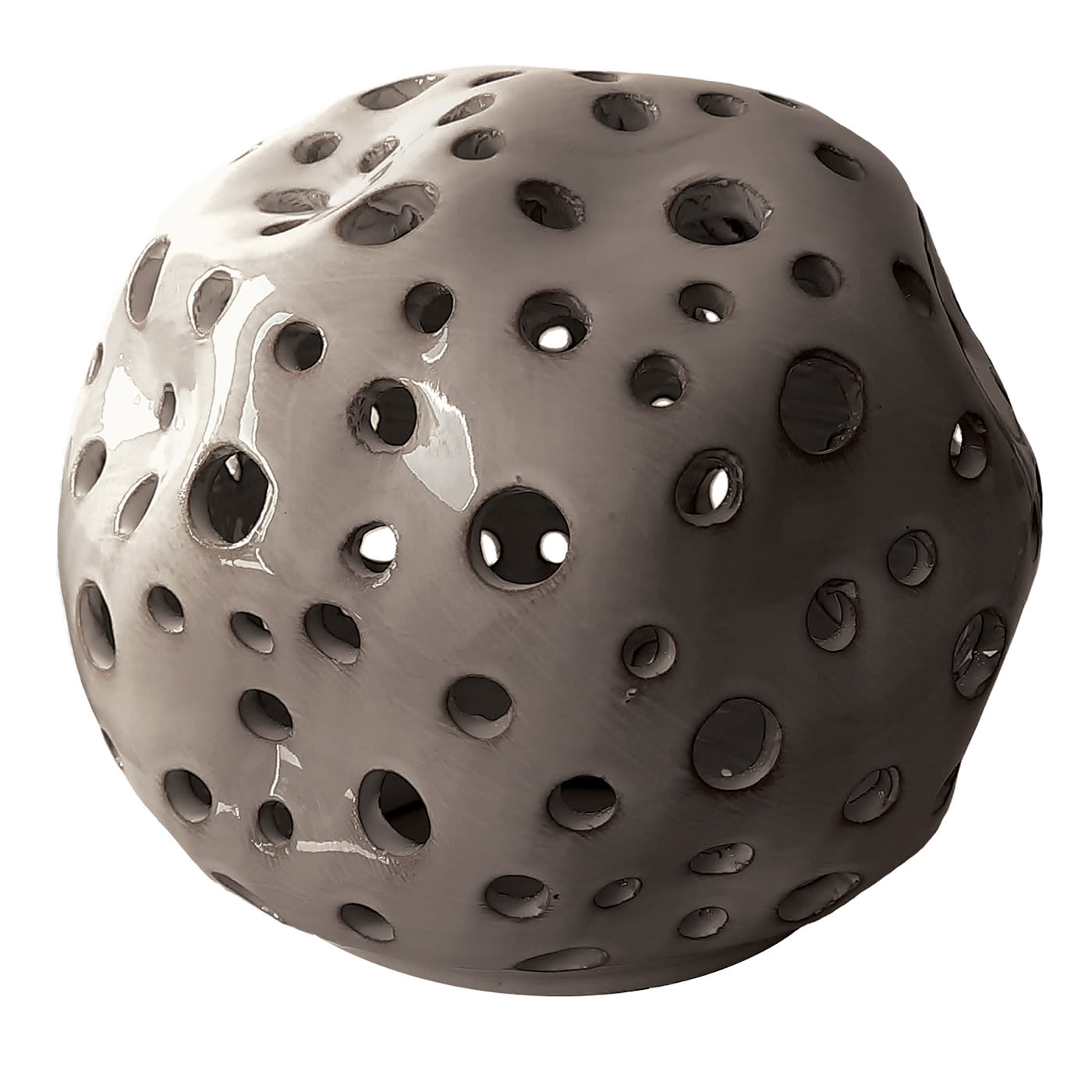 Scultura Caprera Sughero Taupe di Letizia Piani