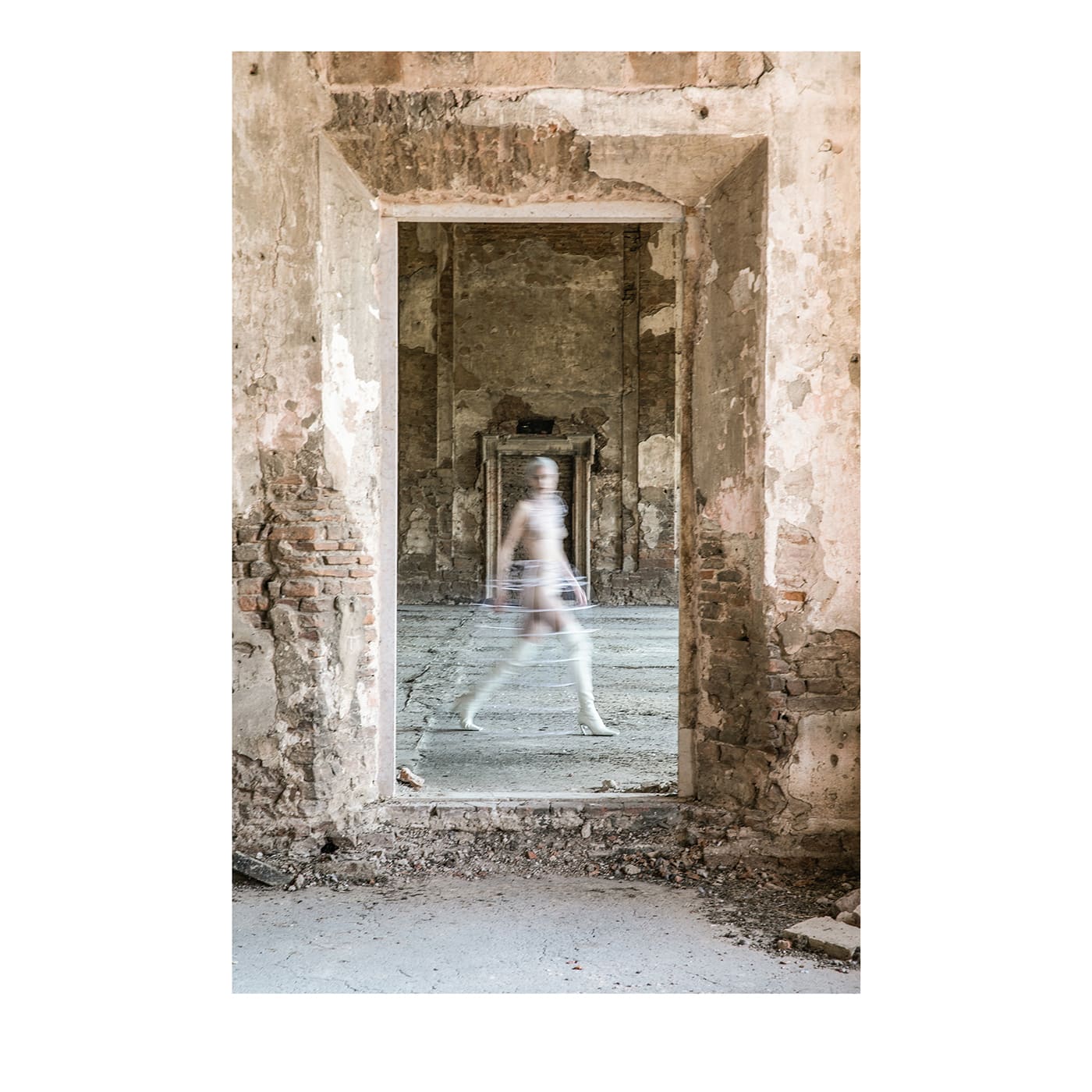 Ritratto fotografico del fantasma del Rinascimento italiano