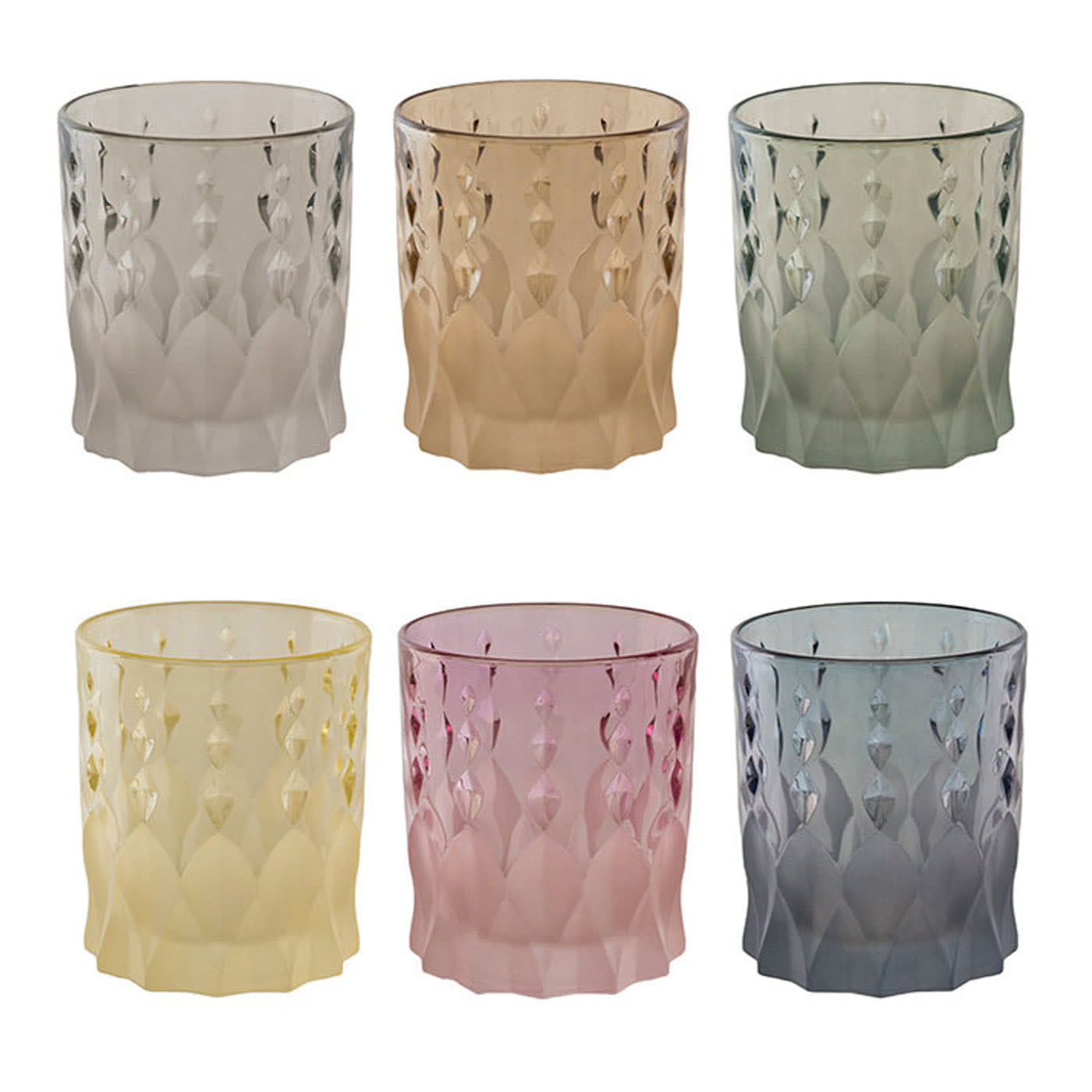 Set di 6 bicchieri da acqua Mistral Matt 04