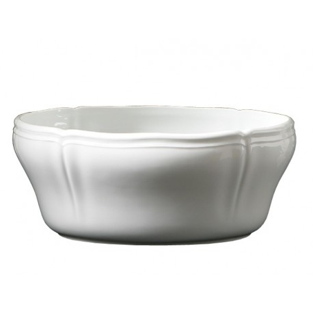 Insalatiera Ginori 1735 Antico doccia bianco cm 25