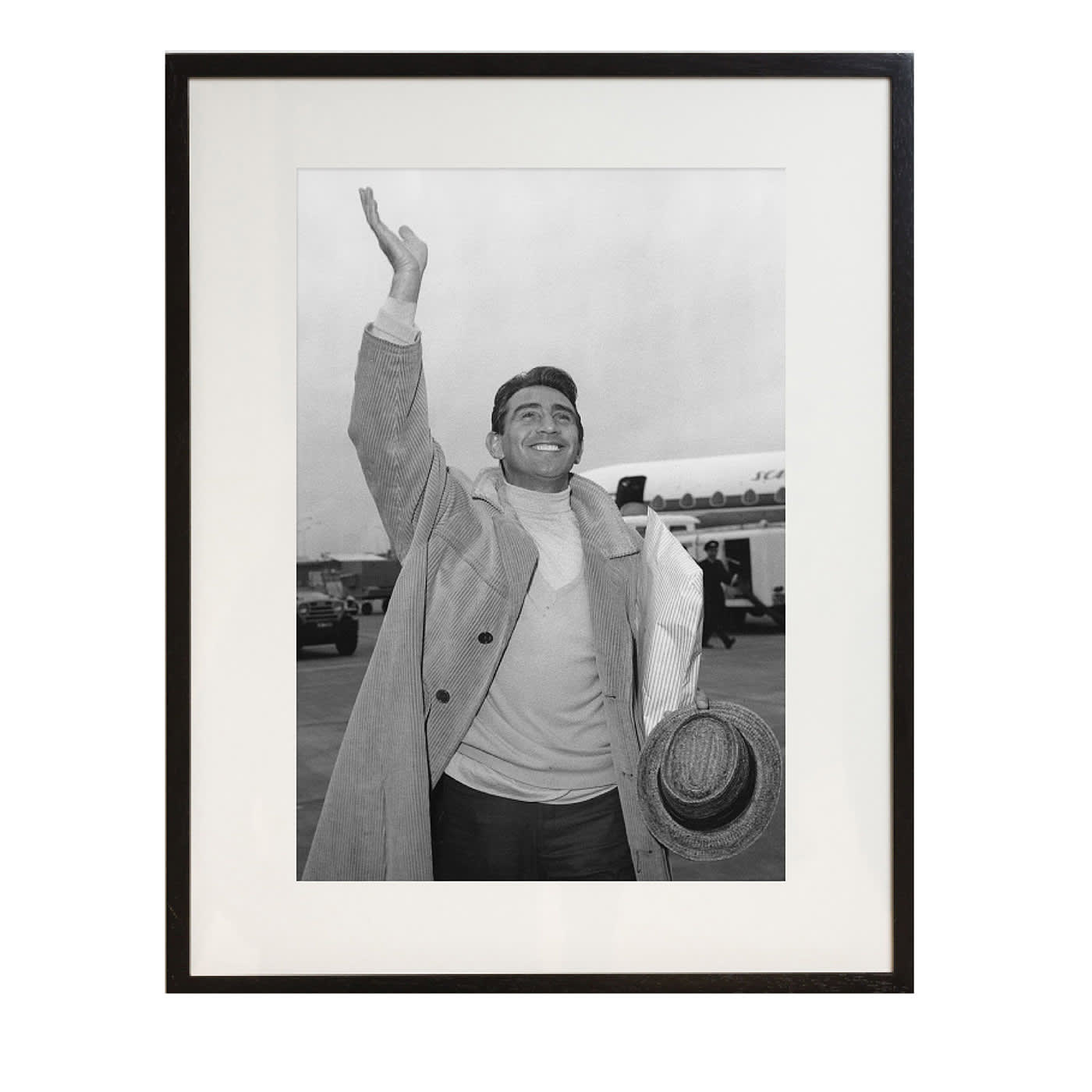 Walter Chiari - Stampa con cornice di Keystone