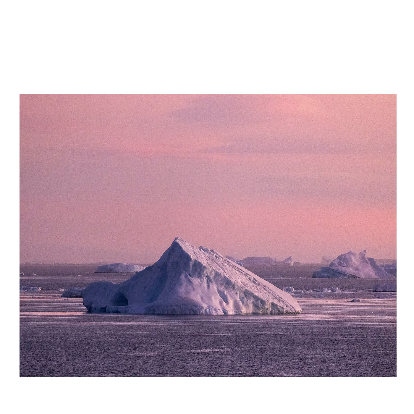 Alba con Piramide Stampa fotografica