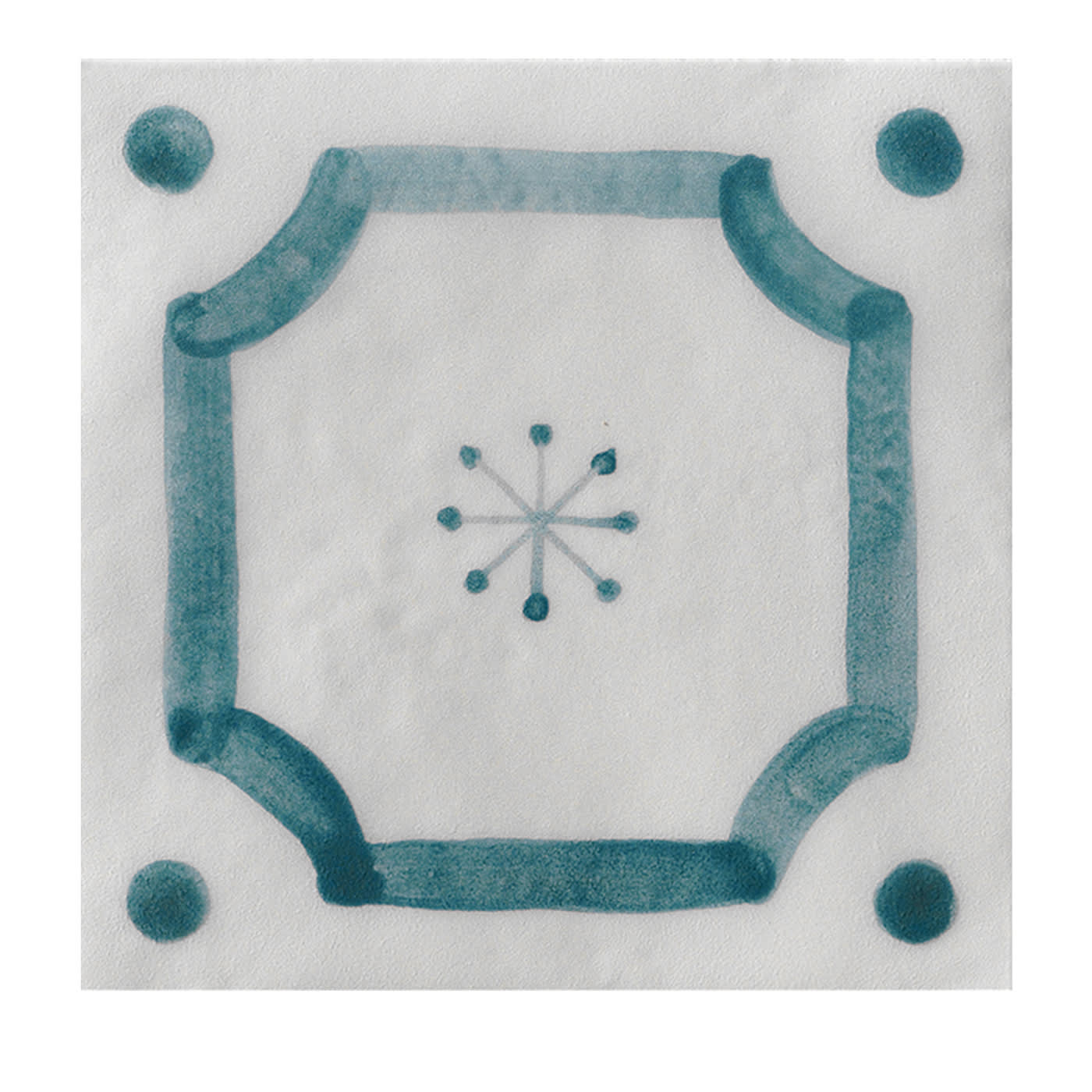 Ot Budoni Mint Set di 24 piastrelle quadrate