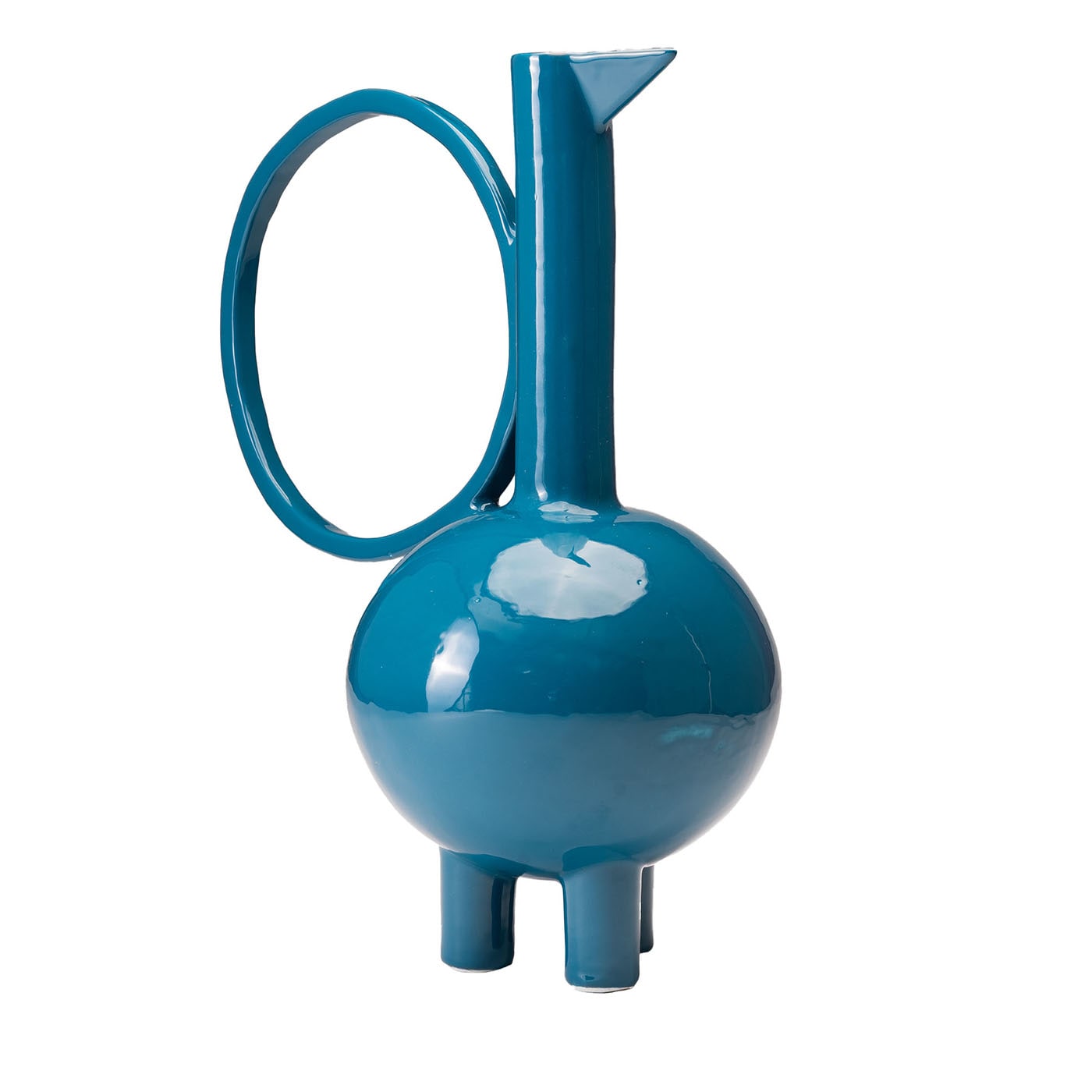 Frazione 2 Vaso in ceramica blu ipersonico