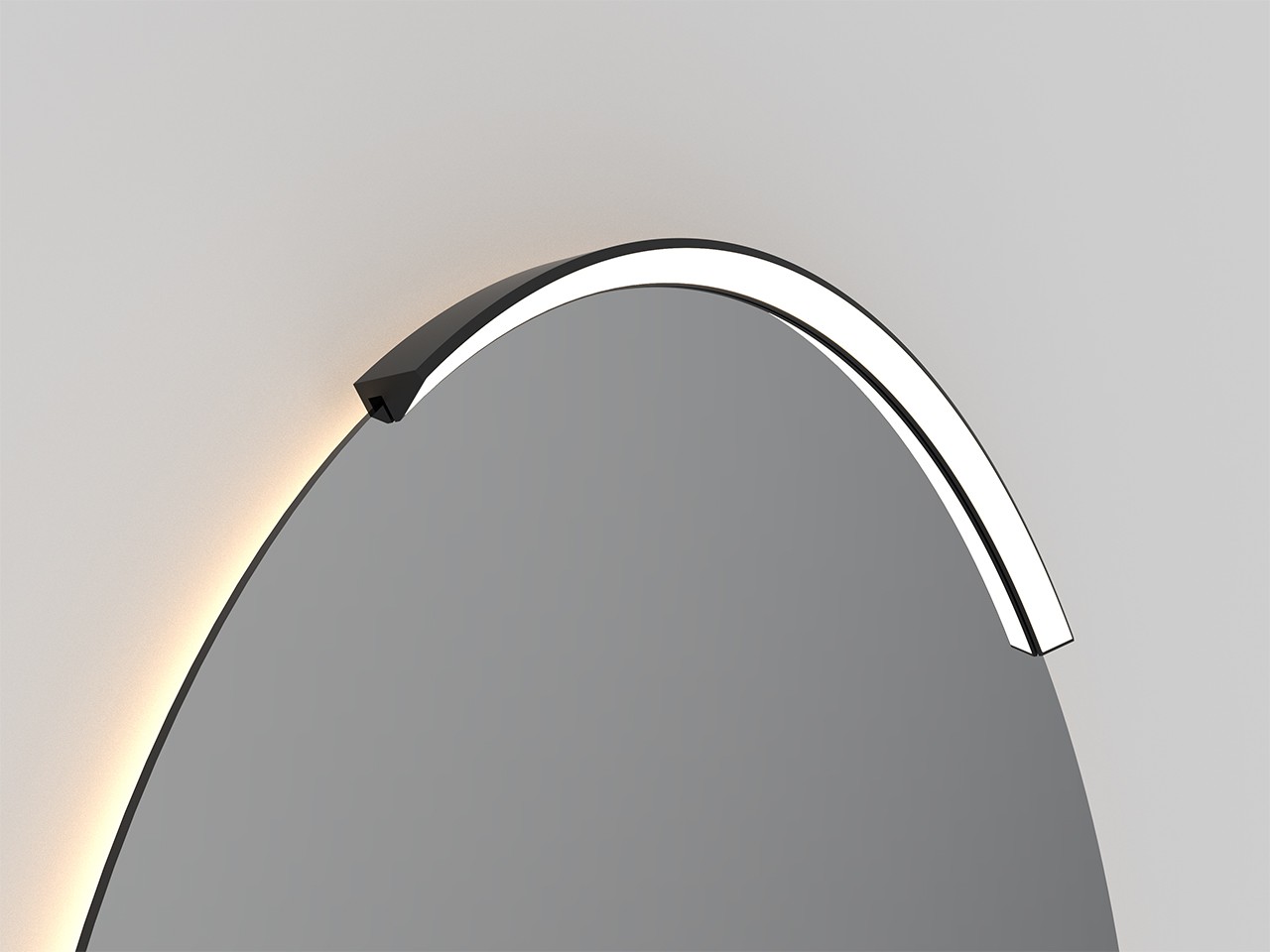 Lampada LED Moon Ø50 cm Nero Opaco-77485