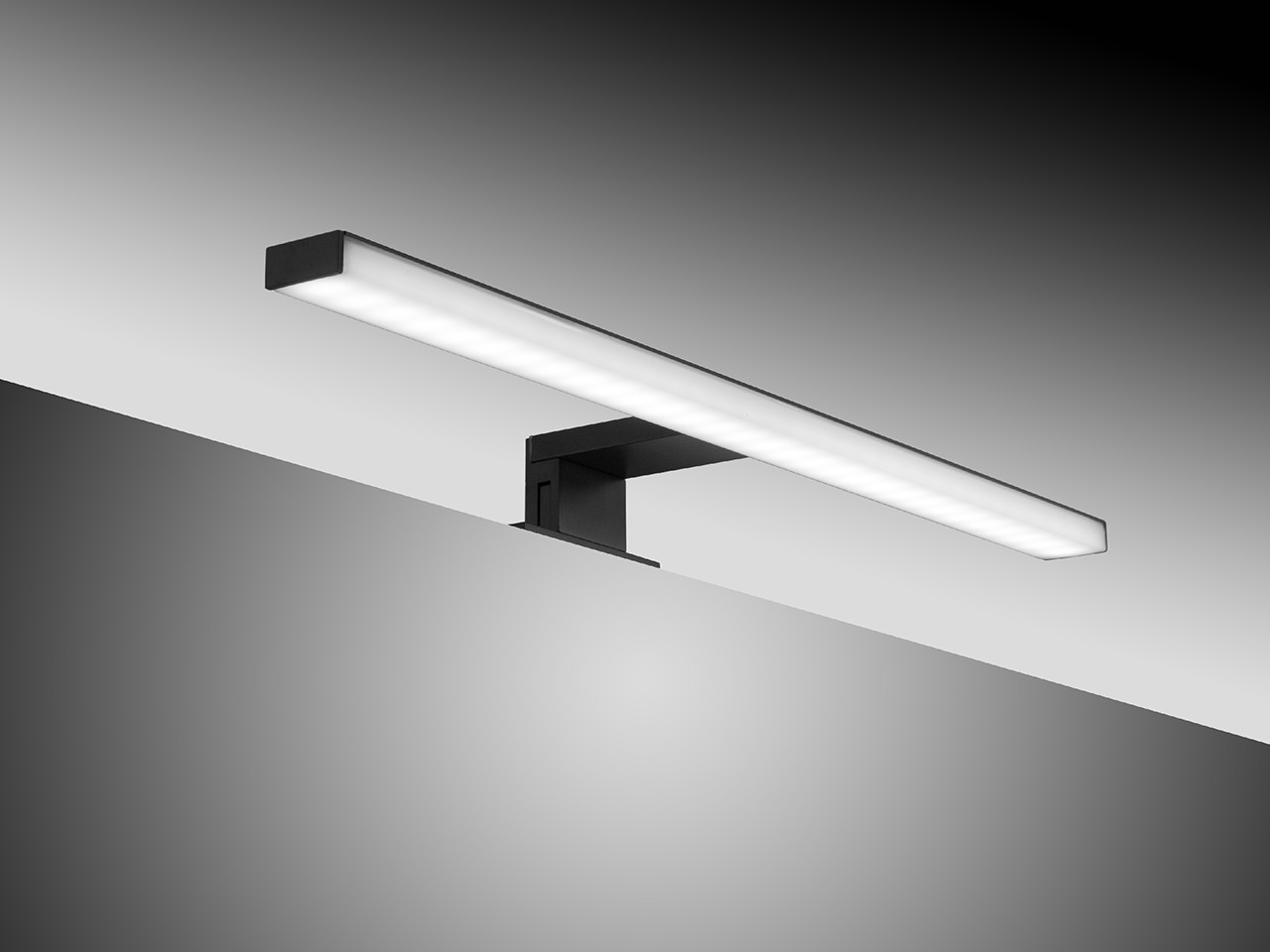 Lampada Sara Led cm 45 4.8W 330 lumen K4000° Nero Opaco-66866