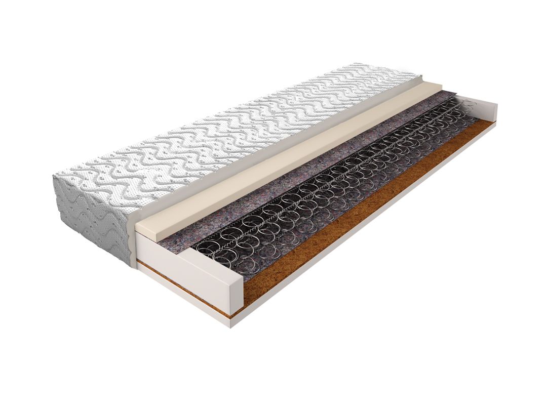 Materasso "020", nucleo a molle Bonnell - 120 x 200 cm, altezza: 17 cm
