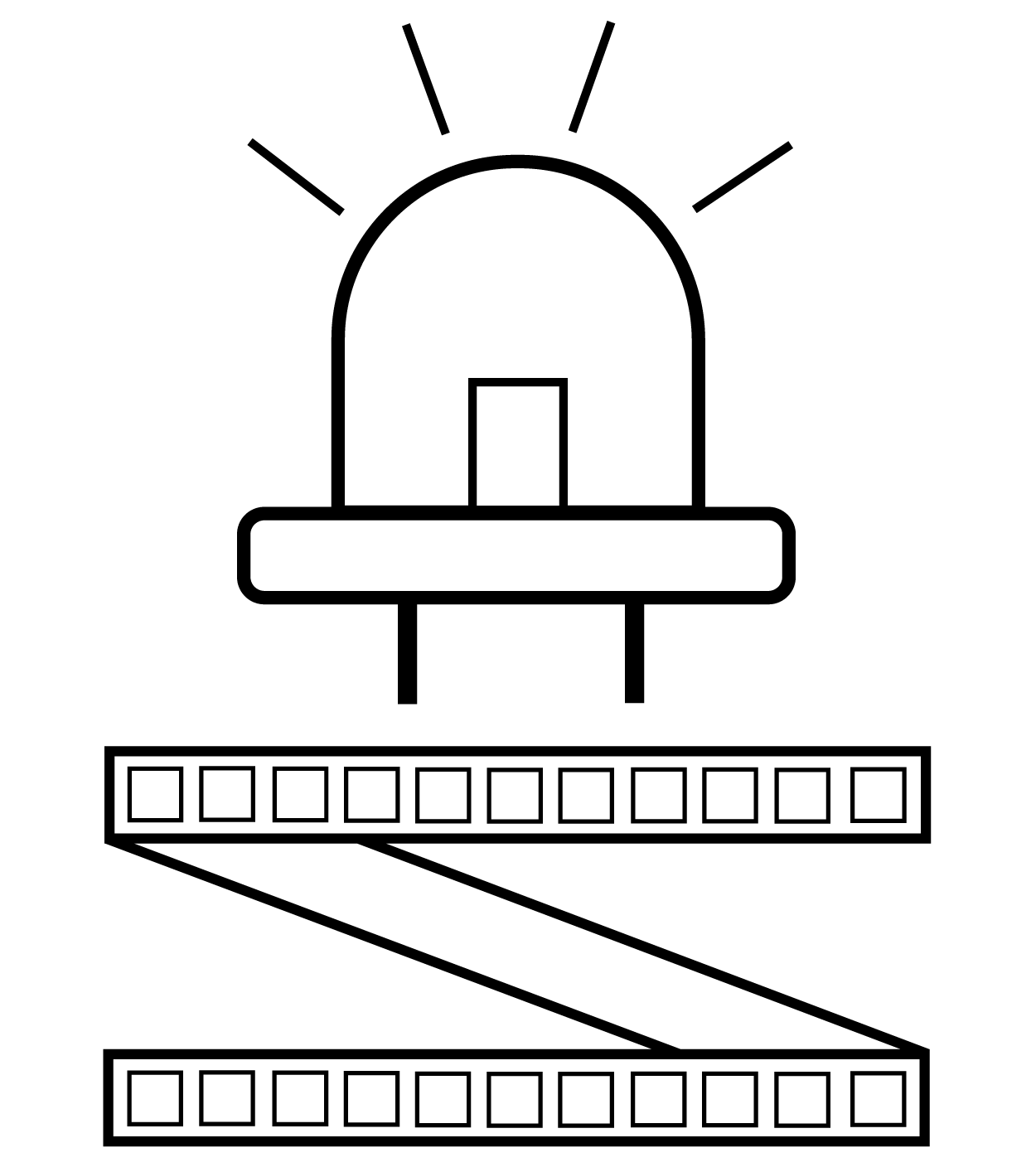 Illuminazione a LED per armadio angolare