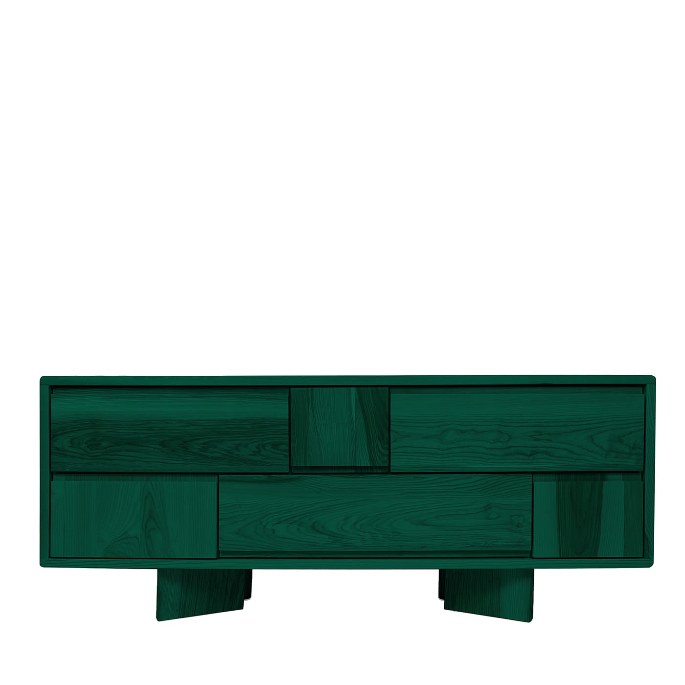 Credenza verde Zhu di Eugenio Gambella