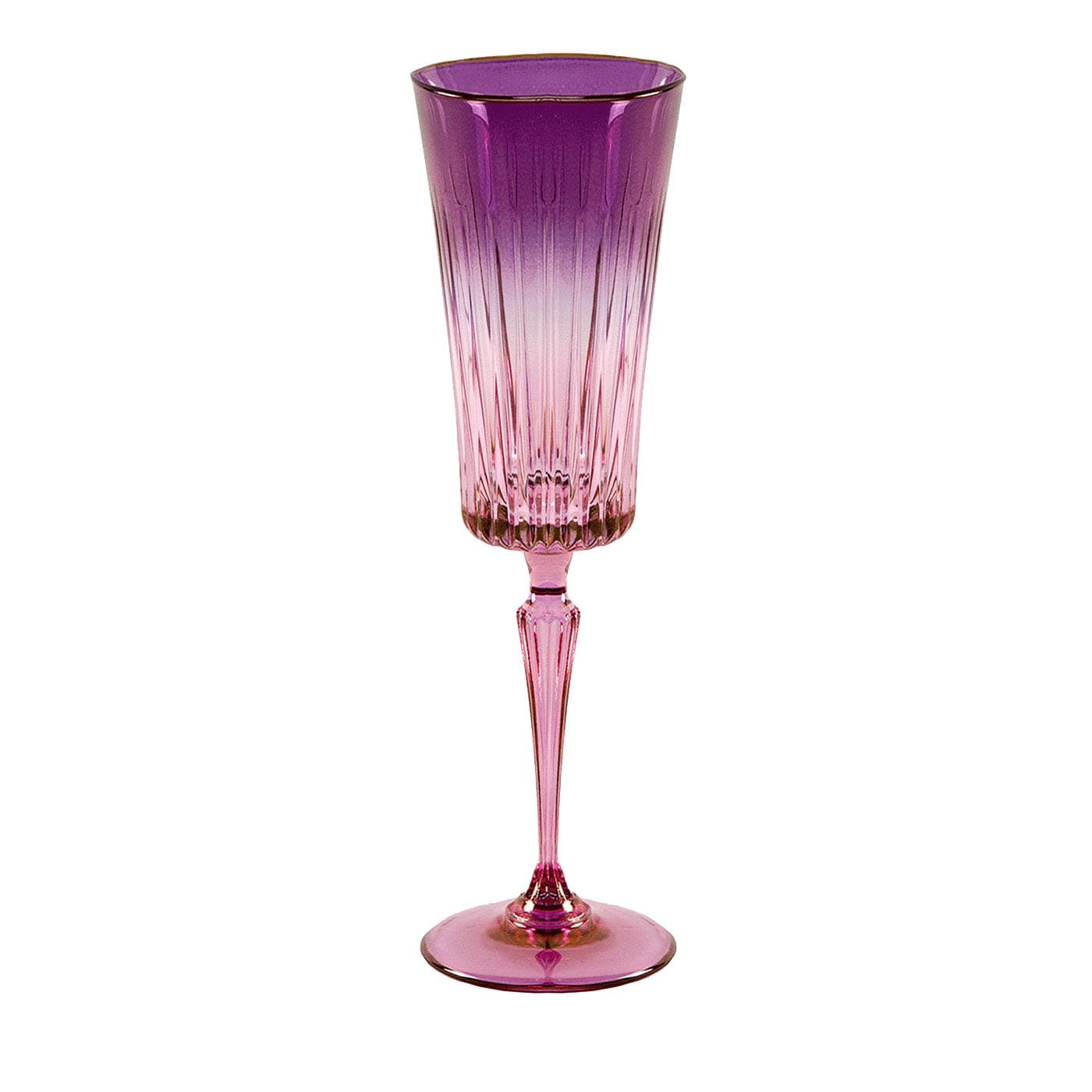 Domina Set di 2 flute rosa-viola