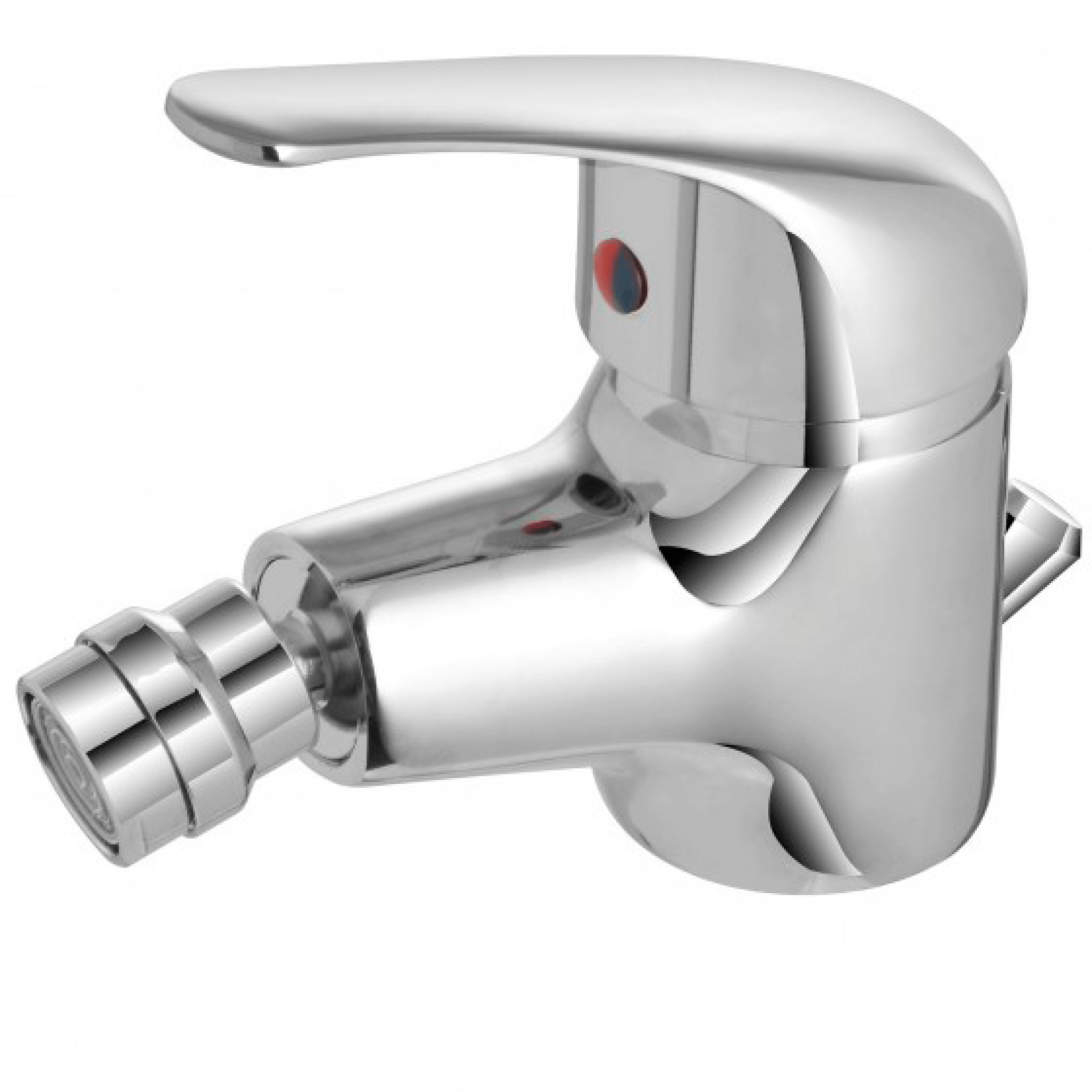 Miscelatore Bidet Monoforo Con Scarico Feridras "Kant" Cromo Lucido
