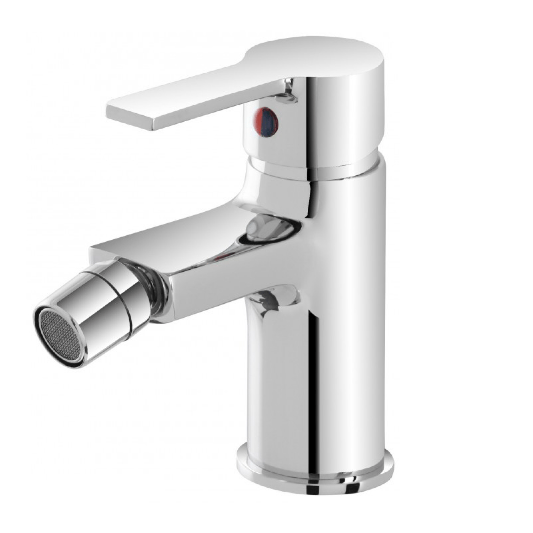 Miscelatore Bidet Monoforo Con Scarico Feridras "Prima" Cromo Lucido
