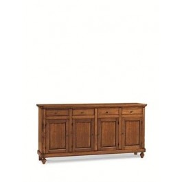 BASE CREDENZA NAPOLETANA 4 ANTE ARTE POVERA