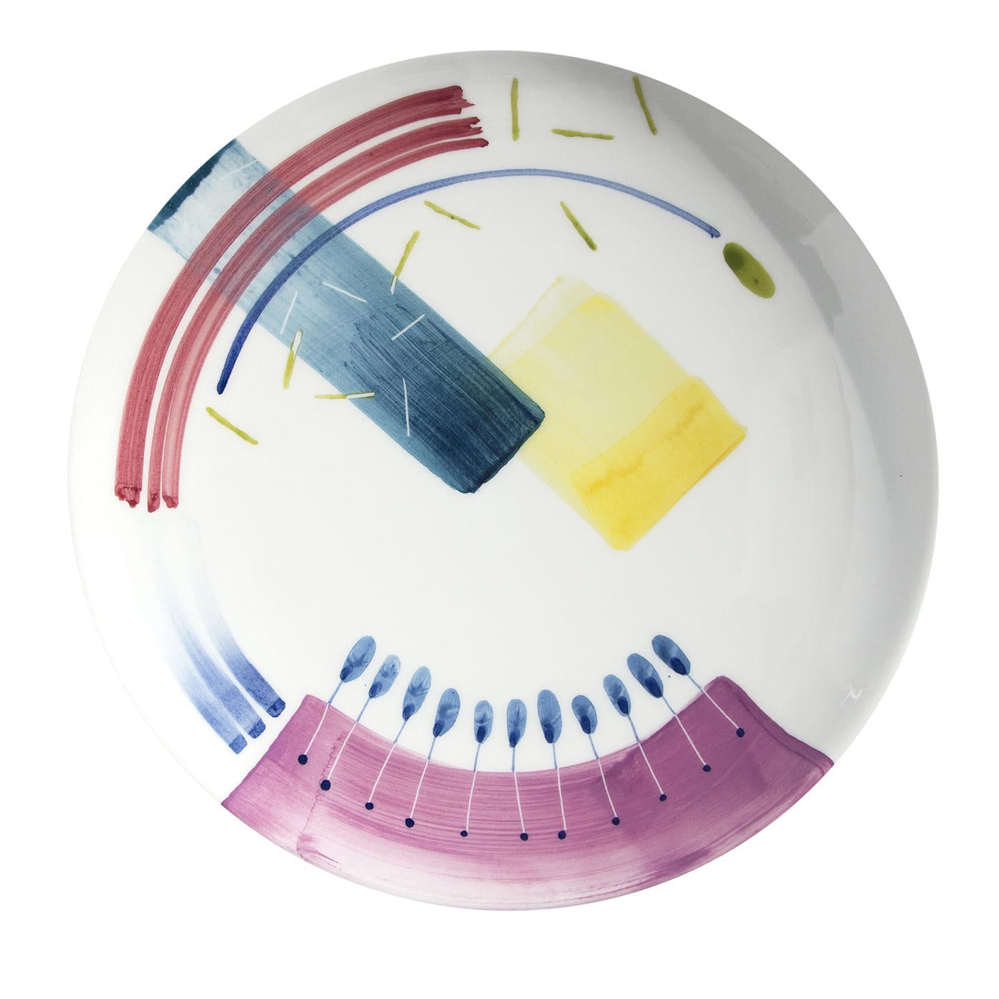 Set di 2 piatti da portata Viola Orchestra