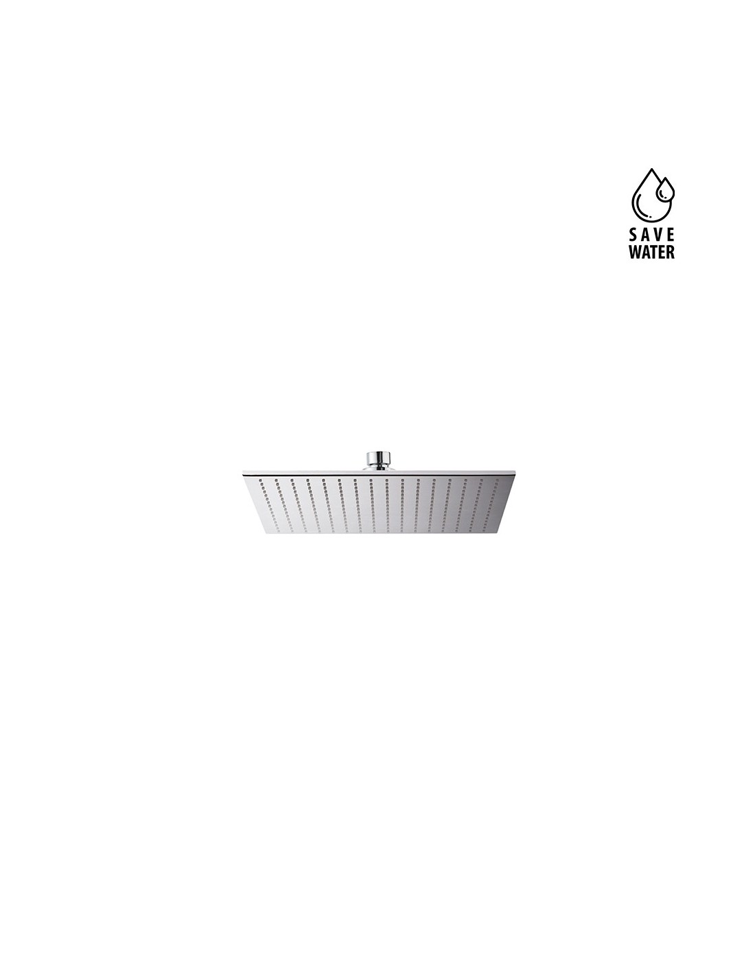 Newform - Soffione quadro 25x25 cm - 26536